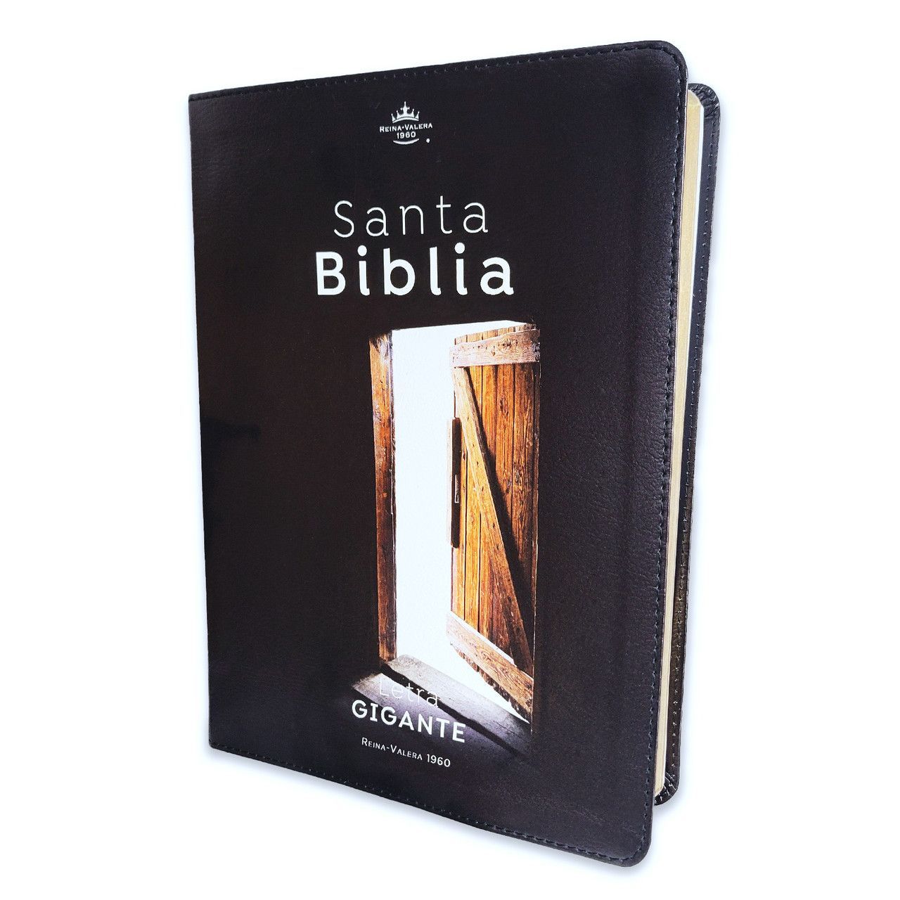 Biblia Letra Gigante 15 pts RV1960 imit piel puerta abierta (Free Shipping)