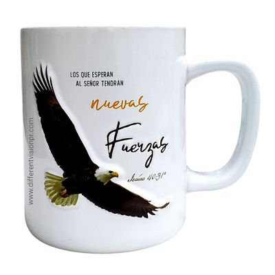 Taza colección Prominencia - Nuevas Fuerzas (Diseño al relieve) Taza colección Prominencia - Nuevas Fuerzas (Diseño al relieve)