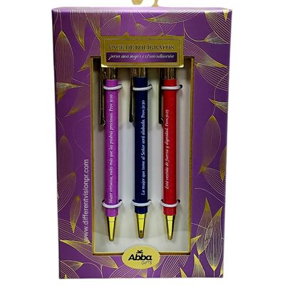 Pack de Bolígrafos para una Mujer Extraordinaria Pack de Bolígrafos para una Mujer Extraordinaria