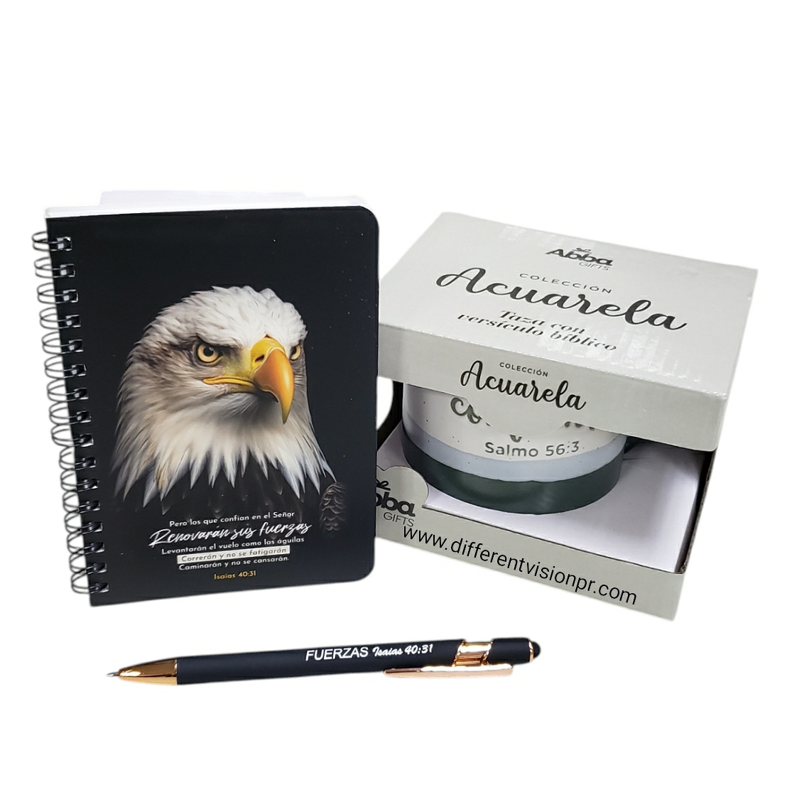 Pack Taza, Libreta y Bolígrafo (Águila)