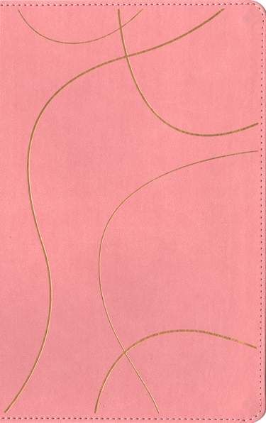 Biblia de estudio del diario vivir para jóvenes NTV (ImitPiel, Rosa pastel, Índice) (Free Shipping)