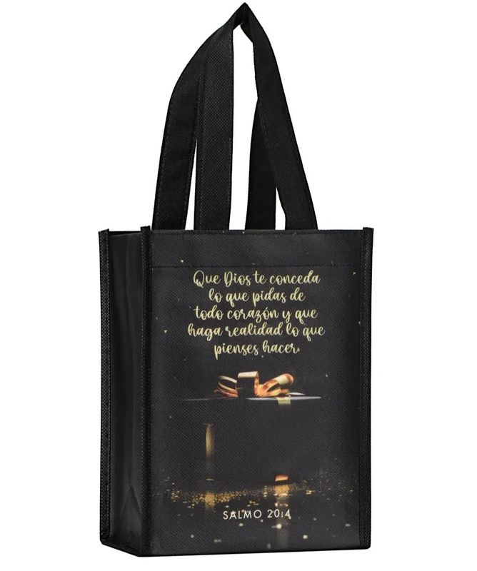 Funda de regalo reusable Pequeña: Que Dios conceda Juan 20:4 Funda de regalo reusable Pequeña: Que Dios conceda Juan 20:4