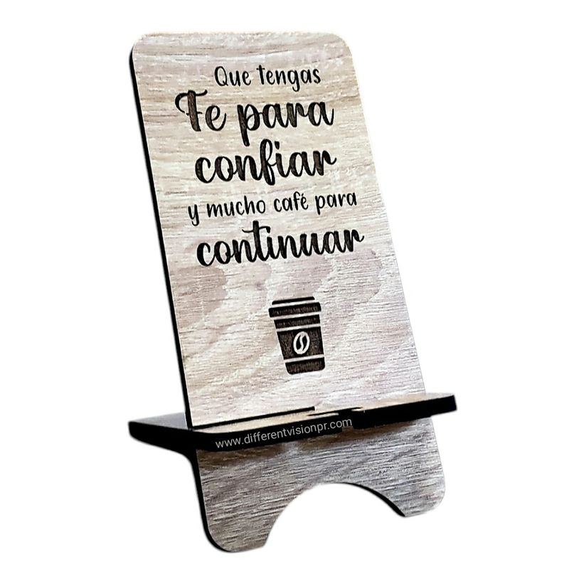 Soporte para Celular (Que tengas fe para confiar) Soporte para Celular (Que tengas fe para confiar)