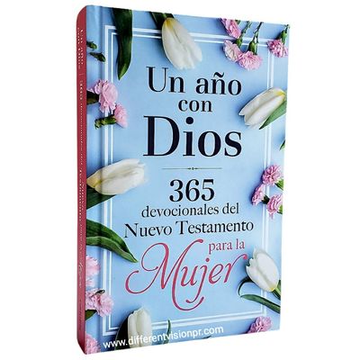 Un año con Dios en el Nuevo Testamento: 365 devocionales para la mujer (Free Shipping)