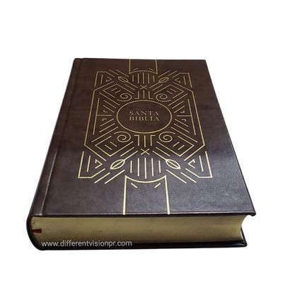 RVR 1960 Biblia de credos y confesiones, café, símil piel (Free Shipping)