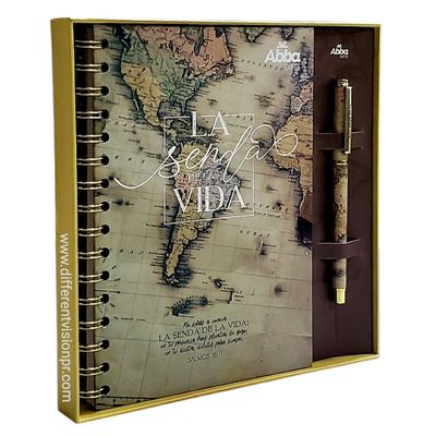 Set Libreta con bolígrafo (La senda de la vida)