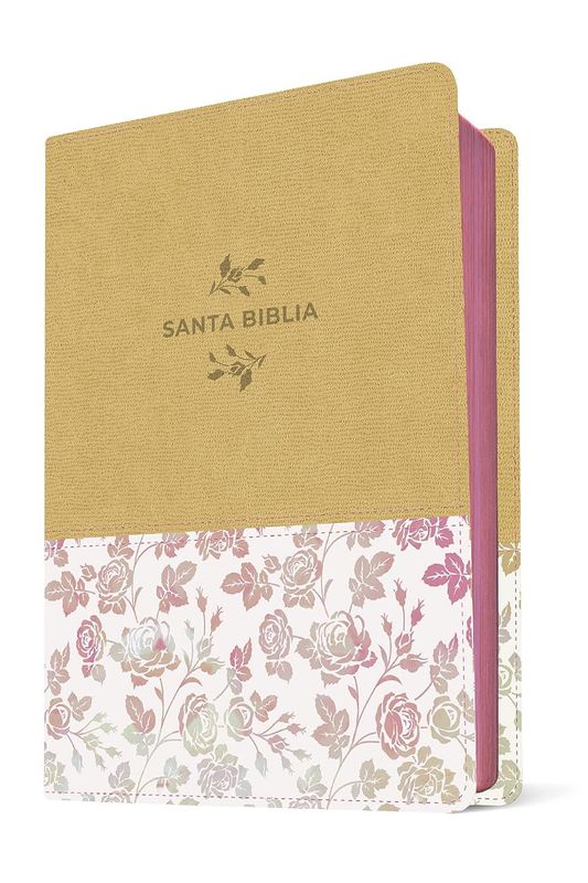 Santa Biblia NTV, Edición de referencia ultrafina, letra grande, SentiPiel Rosa Floral (Freeshipping) Santa Biblia NTV, Edición de referencia ultrafina, letra grande, SentiPiel Rosa Floral (Freeshipping)
