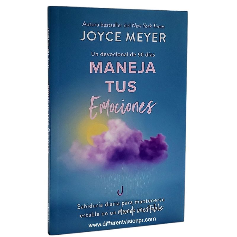 Maneja tus emociones: Un devocional de 90 día (Free Shipping)