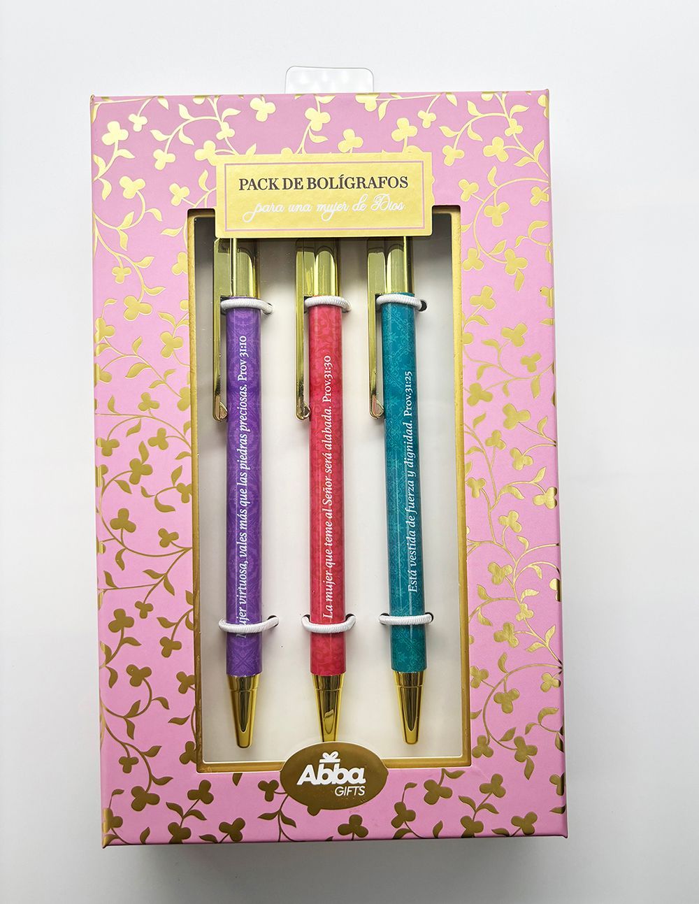 Pack de Bolígrafos para una mujer de Dios