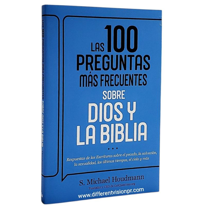 Las 100 preguntas más frecuentes sobre Dios y la Biblia (Free Shipping)
