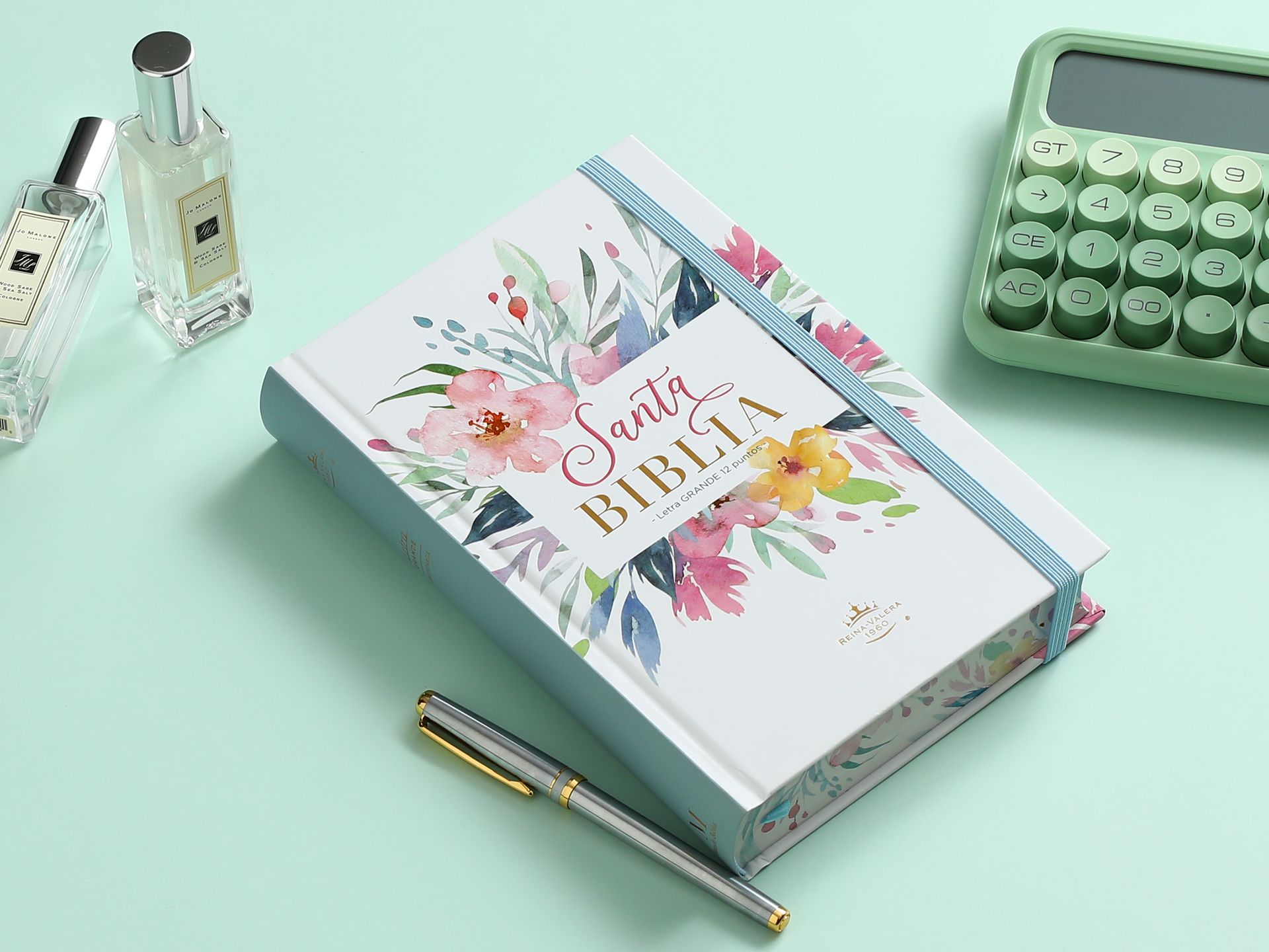 Biblia RVR60 tamaño manual letra grande tapa dura (FreeShipping)