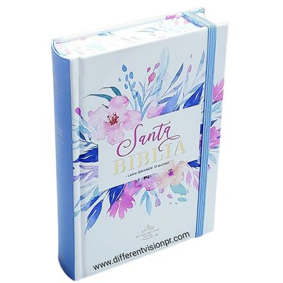 Biblia RVR60 tamaño manual letra grande tapa dura (FreeShipping)