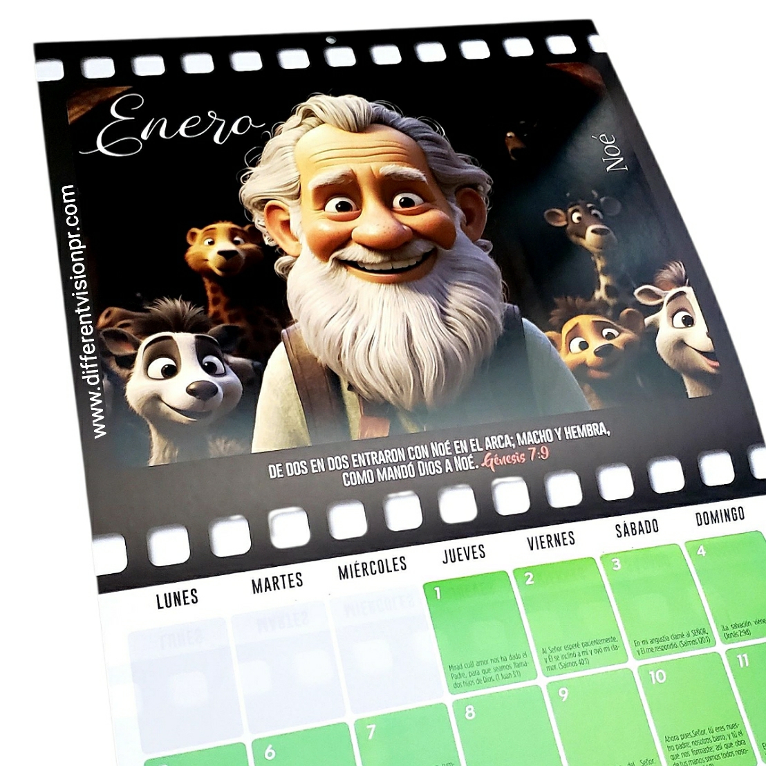 Calendario 2026 Héroes