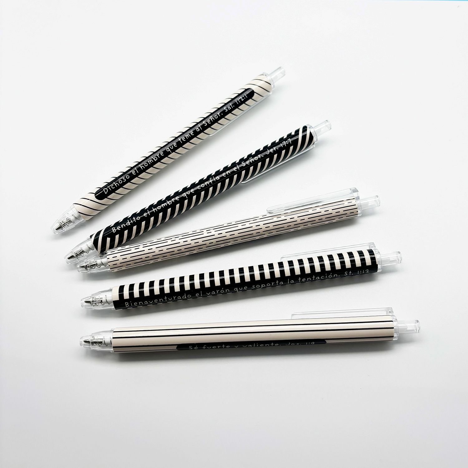 Set de 5 Bolígrafos (Varón de Dios)