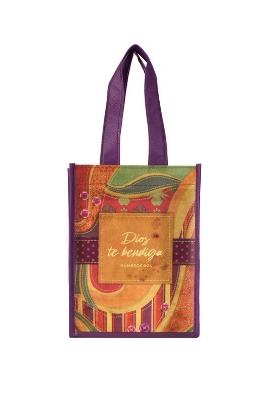 Funda de regalo reusable pequeña: Dios te bendiga  (Números 6:24)
