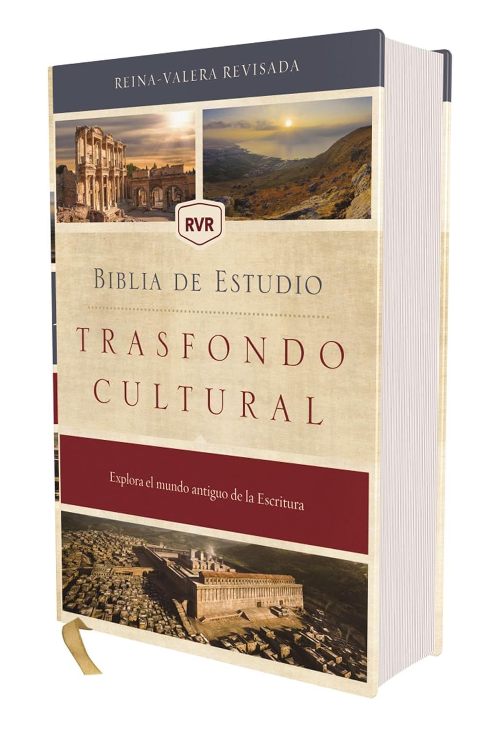 Biblia RVR de estudio trasfondo cultural Tapa Dura (Free Shipping)