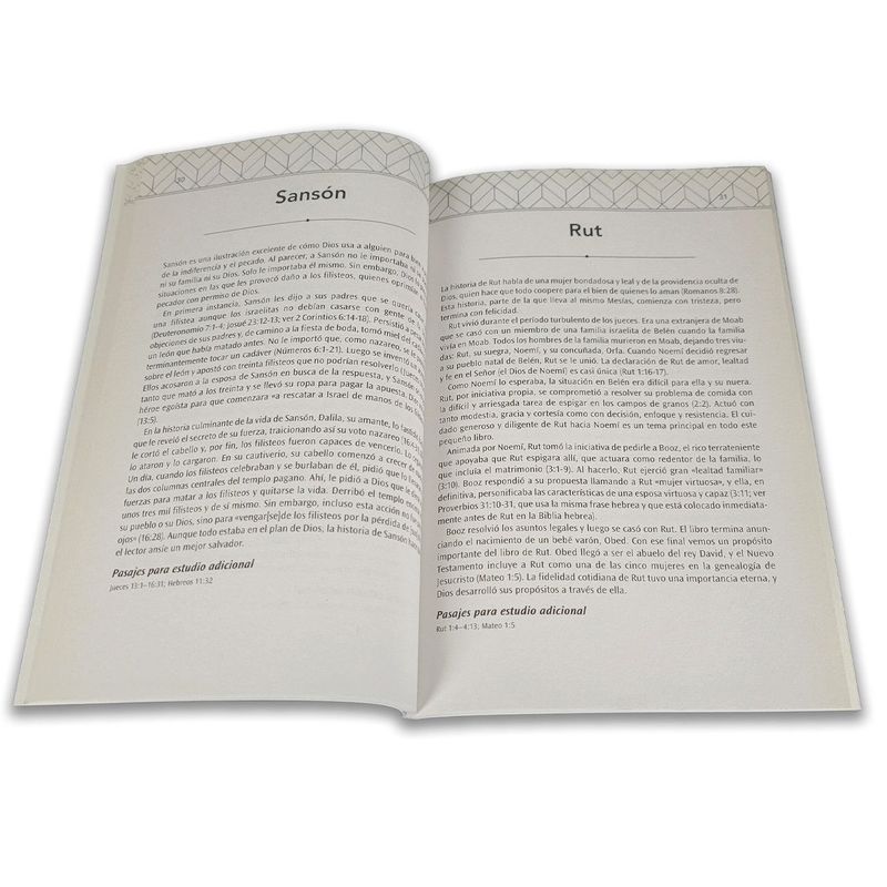 Conozca los personajes de la Biblia: 70 perfiles biográficos de personajes bíblicos