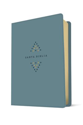 Biblia ultrafina NTV, letra grande con Filament SentiPiel Azul (Free Shipping)