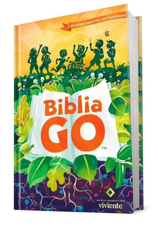 Biblia GO para niños NTV ,Tapa Dura ( Free Shipping)