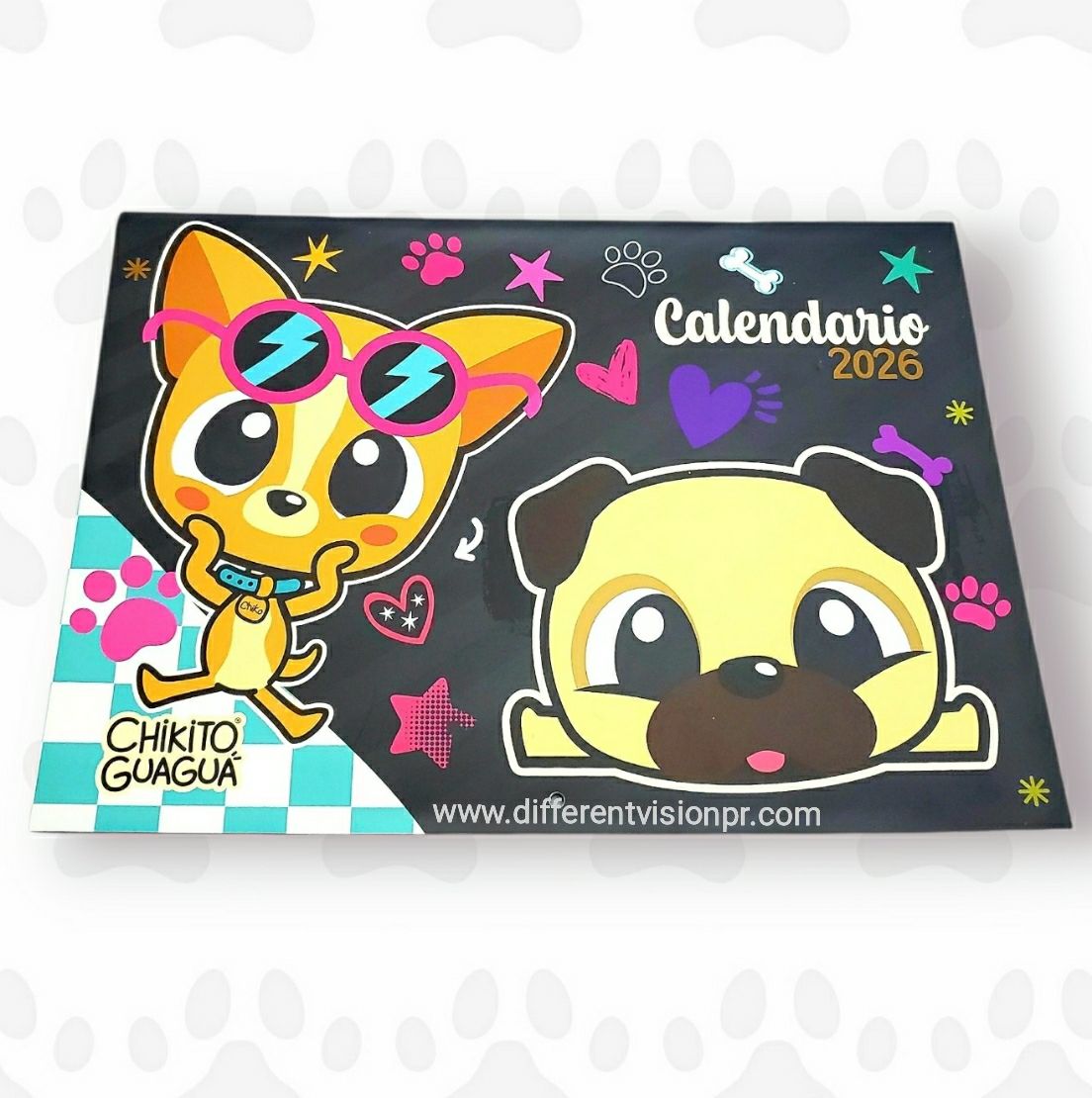 Calendario 2026 Chikito Guagua