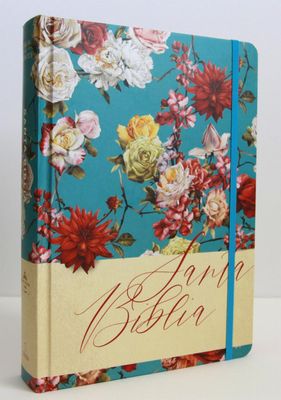 Biblia de Apuntes RVR 1960 Tapa dura, Azul celeste con flores, Edición cantos pintados (Free Shipping) Biblia de Apuntes RVR 1960 Tapa dura, Azul celeste con flores, Edición cantos pintados (Free Shipping)