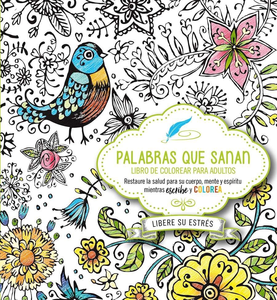 Palabras que Sanan, Libro de Colorear para Adultos