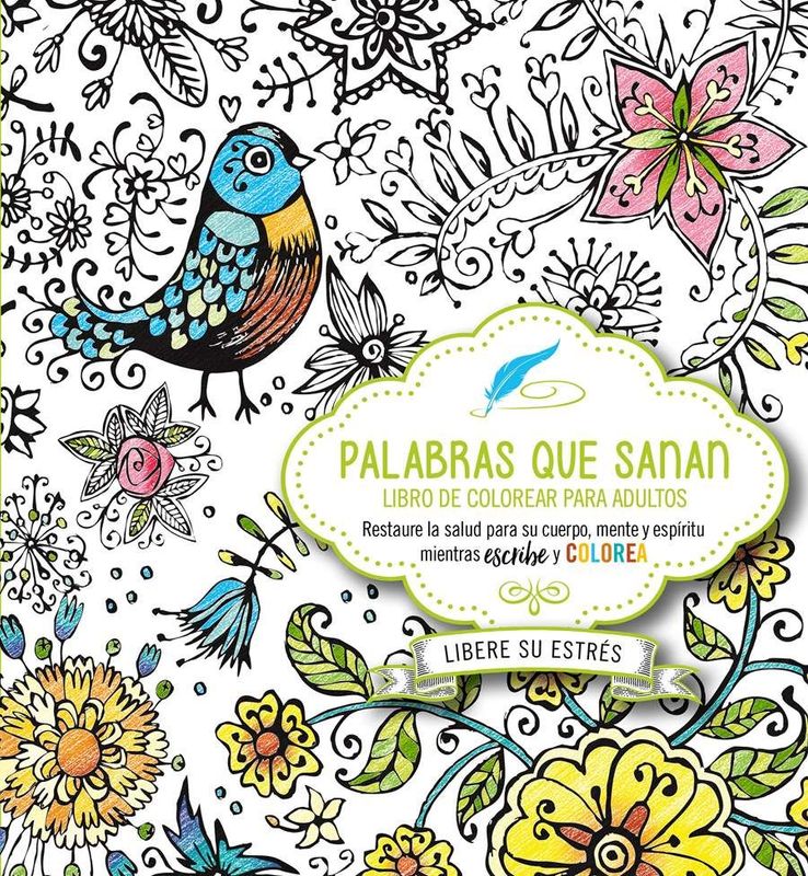 Palabras que Sanan, Libro de Colorear para Adultos