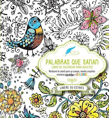 Palabras que Sanan, Libro de Colorear para Adultos