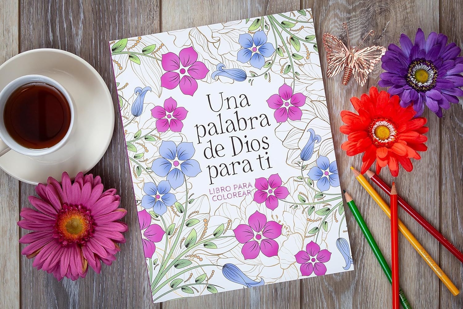 Una palabra de Dios para ti: Libro de Colorear