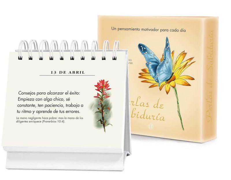 Calendario: Perlas de Sabiduría Vol. 2 Con versículos de las Escrituras Calendario: Perlas de Sabiduría Vol. 2 Con versículos de las Escrituras