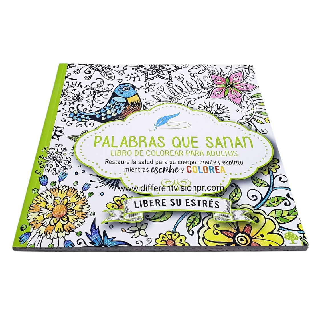 Palabras que Sanan, Libro de Colorear para Adultos