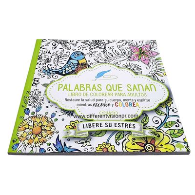 Palabras que Sanan, Libro de Colorear para Adultos