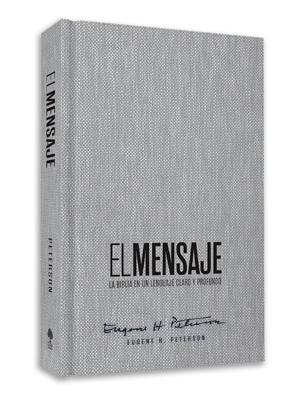 Biblia El Mensaje (Tapa dura) Gris: La Biblia en un lenguaje claro y profundo (Free Shipping) Biblia El Mensaje (Tapa dura) Gris: La Biblia en un lenguaje claro y profundo (Free Shipping)