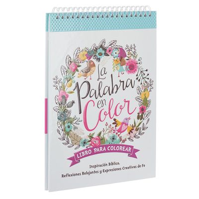 La Palabra en Color (libro para colorear)
