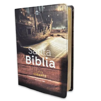 Biblia RV1960 letra Gigante Barco (Free Shipping)