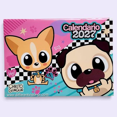 Calendario 2027 Chikito Guagua