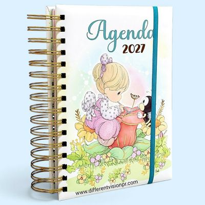 Agenda 2027 Precious Moments, Niña y abeja 