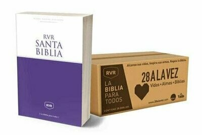 Caja 28 Biblias RVR Caja 28 Biblias RVR