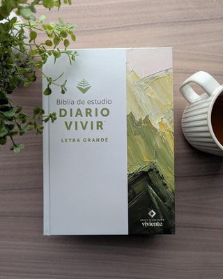 Biblia de estudio del diario vivir NTV, letra grande (Tapa dura,(FREE SHIPPING)