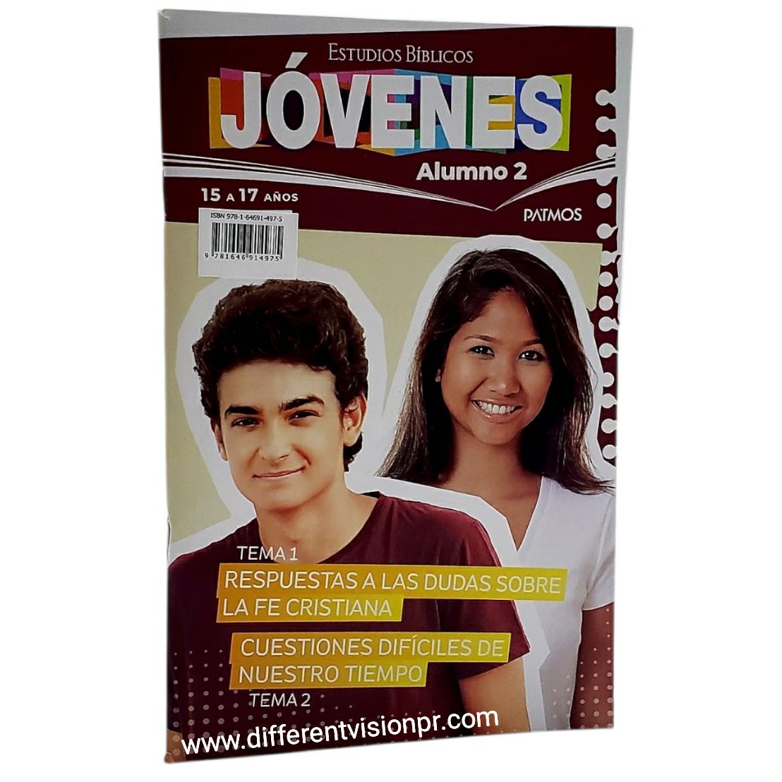 Estudios Bíblicos Jóvenes (15 a 17 años) Alumno 2:  Tema 1 y 2