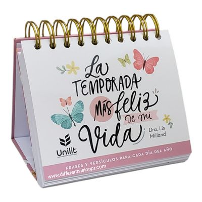 Calendario perpetuo La temporada más feliz de mi vida