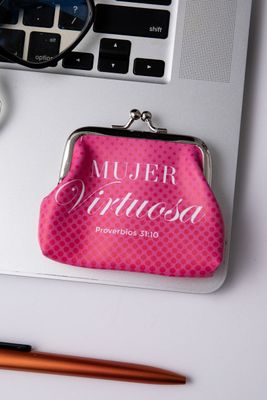 Monedero de Bolsillo - Mujer Virtuosa (Prov. 31:10)