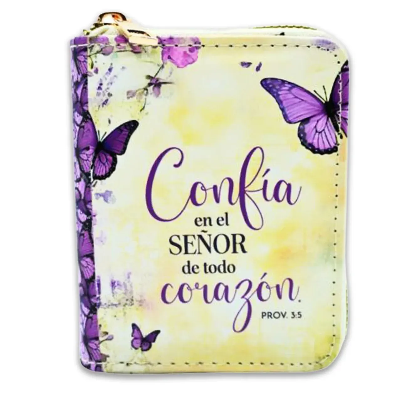 Billetera Imit Piel; Confía en el Señor