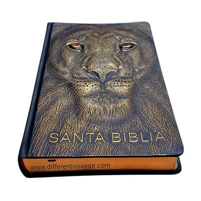Biblia RVR 1960  León de Judá edición especial bronce (Free Shipping)