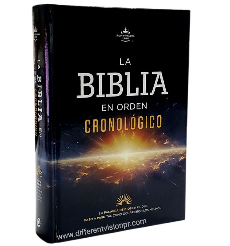 La Biblia en orden cronológico (Free Shipping)