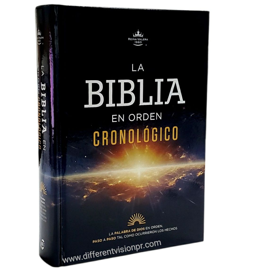 La Biblia en orden cronológico (Free Shipping)