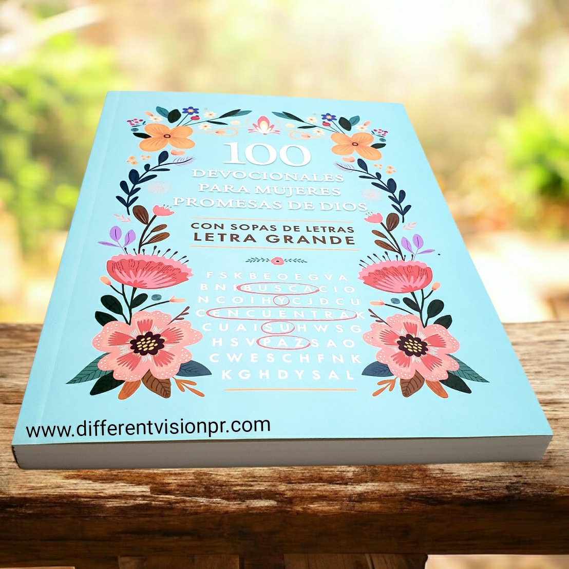 Sopa de letras, 100 devocionales para mujeres (Promesas de Dios)