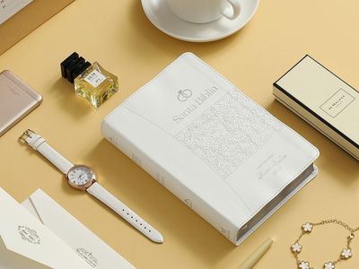 Biblia RVR60 especial de bodas con índice y caja de regalo. Letra Grande. Plateada (Free Shipping)