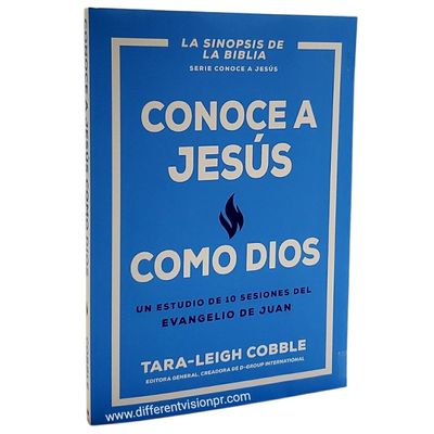 Conoce a Jesús como Dios: Un estudio de 10 sesiones del evangelio de Juan (Free shipping)