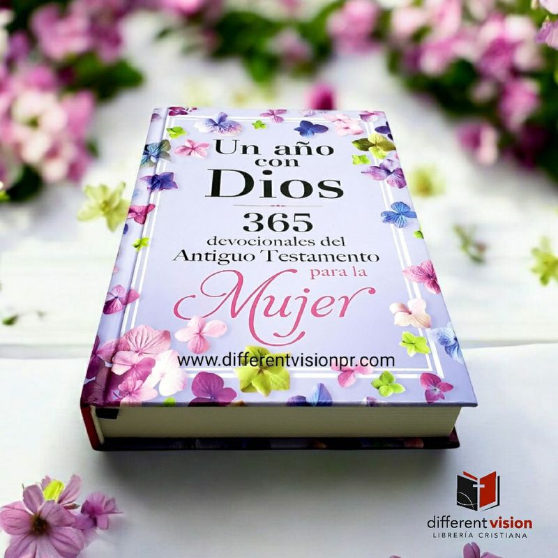 Un año con Dios: 365 devocionales del Antiguo Testamento para la Mujer (Free Shipping)